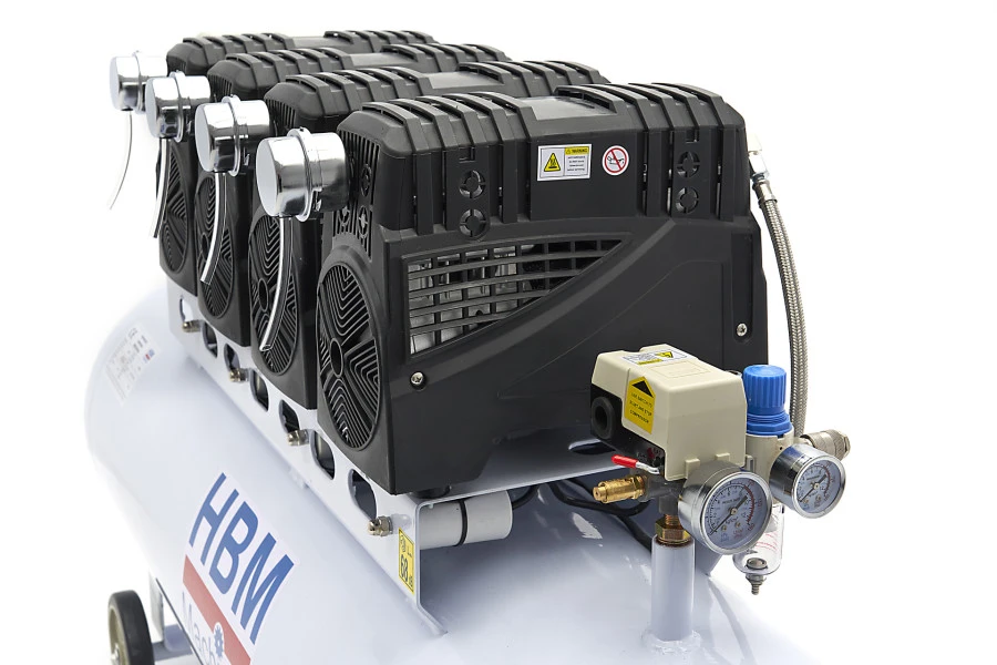 HBM 200 Liter Professionele Low Noise Compressor - Model 2 10 HBM 200 Liter Professionele Low Noise Compressor - Model 2 - Afbeelding 10