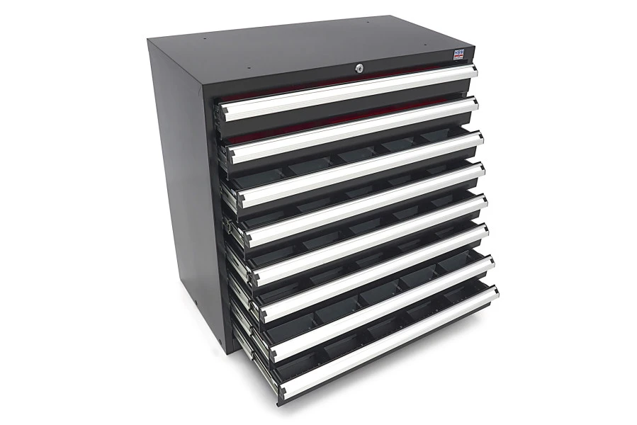 HBM 8 Laden Profi Gereedschapskast 90 X 45 X 90 Cm Zwart 5 HBM 8 Laden Profi Gereedschapskast 90 X 45 X 90 Cm Zwart - Afbeelding 5
