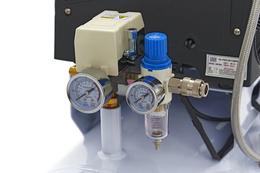 HBM 70 Liter Professionele Low Noise Compressor - Model 2 9 HBM 70 Liter Professionele Low Noise Compressor - Model 2 - Afbeelding 9