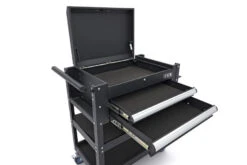 HBM 2 Laden Gereedschapswagen Met 2 Plateaus En Opbergvak - 91 Cm - Zwart -Hbm-machines hbm 181 98.jpg 1200x600 6b557ebc88