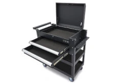 HBM 2 Laden Gereedschapswagen Met 2 Plateaus En Opbergvak - 91 Cm - Zwart -Hbm-machines hbm 183 97.jpg 1200x600 ae8f4ebc88