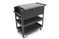 HBM 2 Laden Gereedschapswagen Met 2 Plateaus En Opbergvak - 91 Cm - Zwart -Hbm-machines hbm 188 82.jpg 1200x600 bc1d2ebc88