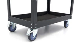 HBM 2 Laden Gereedschapswagen Met 2 Plateaus En Opbergvak - 91 Cm - Zwart -Hbm-machines hbm 189 75.jpg 1200x600 d1d70ebc88