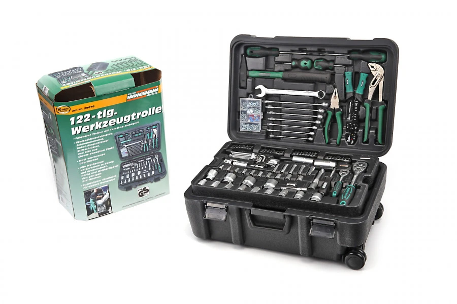 Mannesmann 122 Delige Gereedschapstrolly 29070 2 Mannesmann 122 Delige Gereedschapstrolly 29070 - Afbeelding 2