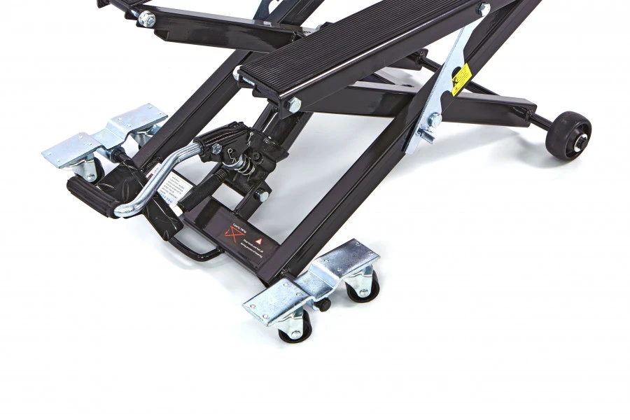 HBM Universele Verrijdbare Motorlift - ZWART 5 HBM Universele Verrijdbare Motorlift - ZWART - Afbeelding 5