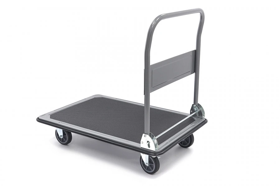 HBM 350 Kilo Opvouwbare Transportwagen, Transportkar Met Rem 1 HBM 350 Kilo Opvouwbare Transportwagen, Transportkar Met Rem