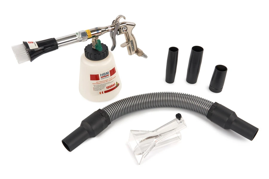 HBM Professioneel Vacuum Reinigingspistool Met 5 Mondstukken 1 HBM Professioneel Vacuum Reinigingspistool Met 5 Mondstukken