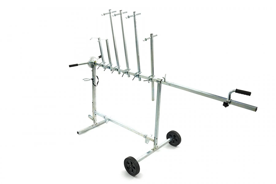 HBM Verrijdbare En Draaibare Spuitstandaard, Schuurstandaard 5 HBM Verrijdbare En Draaibare Spuitstandaard, Schuurstandaard - Afbeelding 5