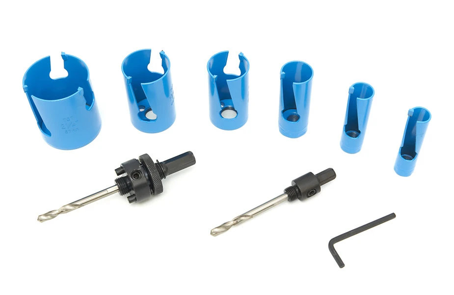 HBM 9 Delige Multi Materiaal TCT Diamanten Gatzagenset 1 HBM 9 Delige Multi Materiaal TCT Diamanten Gatzagenset