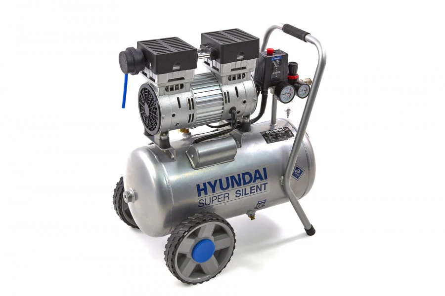 Hyundai 24 Liter Professionele Low Noise Compressor 3 Hyundai 24 Liter Professionele Low Noise Compressor - Afbeelding 3