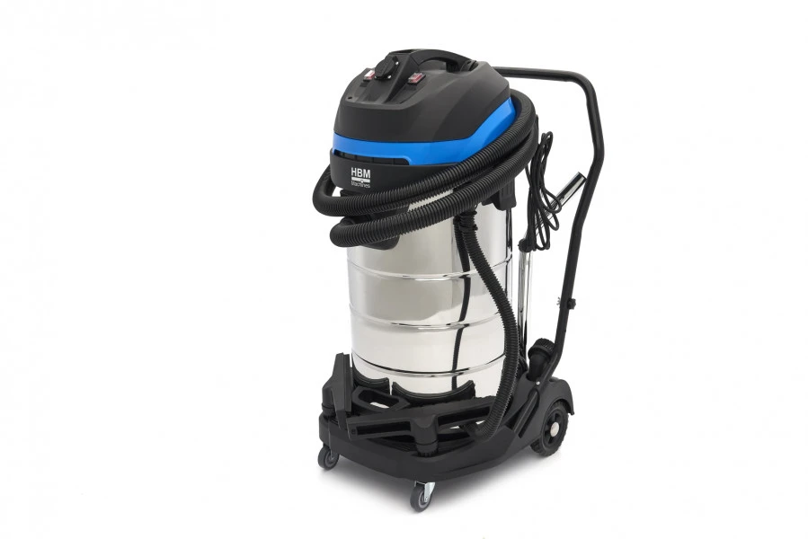 HBM 100 Liter 2400 W Professionele Bouwstofzuiger Met 2 Motoren 1 HBM 100 Liter 2400 W Professionele Bouwstofzuiger Met 2 Motoren