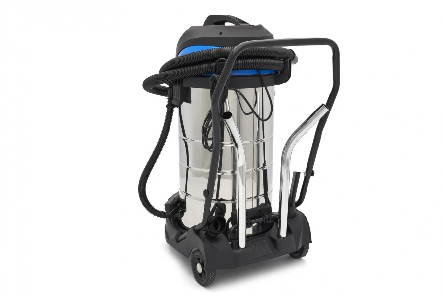 HBM 100 Liter 2400 W Professionele Bouwstofzuiger Met 2 Motoren 2 HBM 100 Liter 2400 W Professionele Bouwstofzuiger Met 2 Motoren - Afbeelding 2