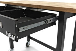HBM Werkbank Met Massief Houten Blad, 2 Laden, Verrijdbaar, 122 Cm -Hbm-machines hbm 3073 8.jpg 1200x600 b7e09ebc88