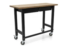 HBM Werkbank Met Massief Houten Blad, 2 Laden, Verrijdbaar, 122 Cm -Hbm-machines hbm 3078 10.jpg 1200x600 d4bebebc88