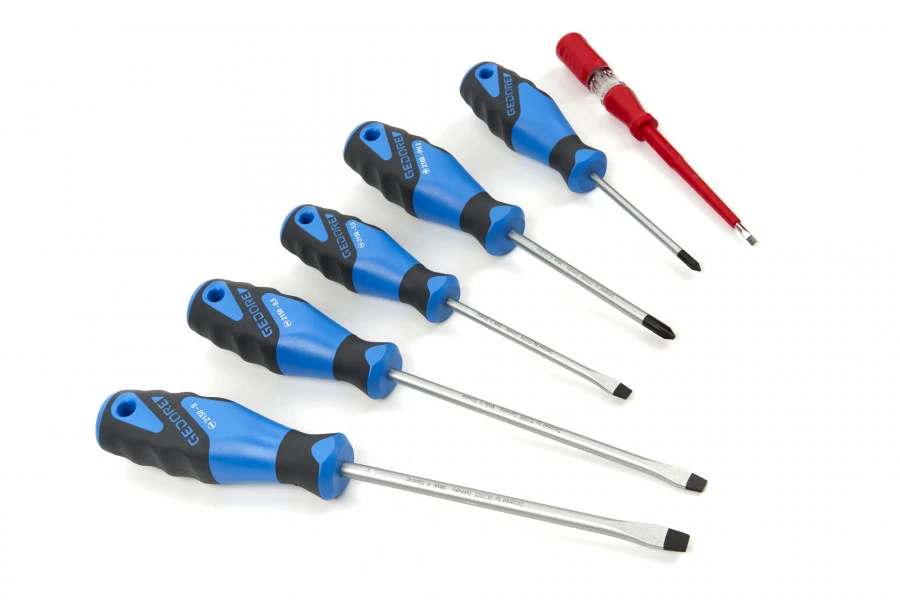 Gedore C 2150-60 PH-06 Century 6-delige Schroevendraaierset - 3106411 1 Gedore C 2150-60 PH-06 Century 6-delige Schroevendraaierset - 3106411