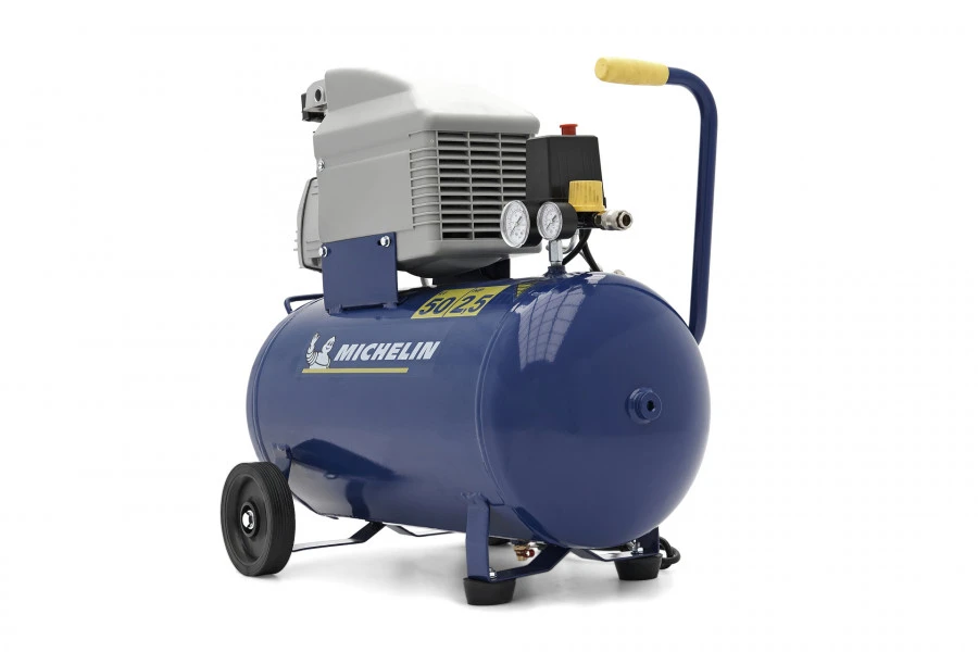 Michelin 2 Pk Professionele 50 Liter Compressor 8 Bar - 240 Liter Per Minuut 4 Michelin 2 Pk Professionele 50 Liter Compressor 8 Bar - 240 Liter Per Minuut - Afbeelding 4