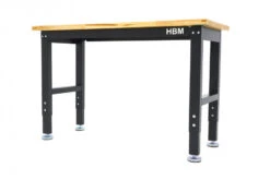 HBM Werkbank Met Massief Houten Blad, In Hoogte Verstelbaar, 122 Cm 12 HBM Werkbank Met Massief Houten Blad, In Hoogte Verstelbaar, 122 Cm -Hbm-machines hbm 3141 4.jpg 1200x600 f3bc0ebc88