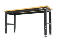 HBM Werkbank Met Massief Houten Blad, In Hoogte Verstelbaar, 152 Cm 16 HBM Werkbank Met Massief Houten Blad, In Hoogte Verstelbaar, 152 Cm -Hbm-machines hbm 3154 2.jpg 1200x600 0ea29ebc88