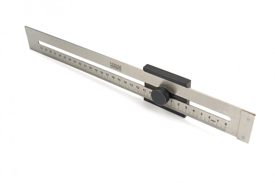 HBM 300 Mm Afkras Liniaal Model 1 2 HBM 300 Mm Afkras Liniaal Model 1 - Afbeelding 2