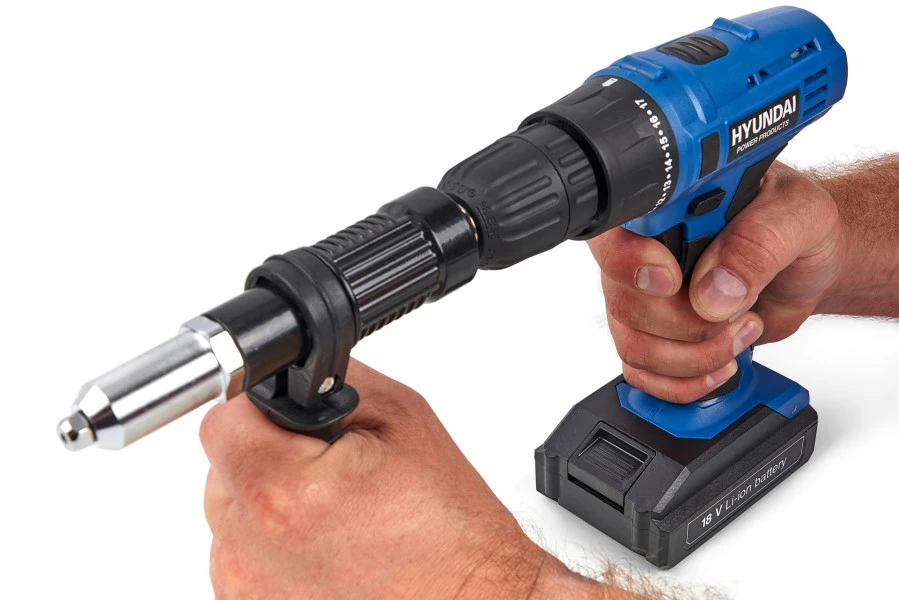 HBM Popnageltang Voor In De Accuboormachine Model 2 4 HBM Popnageltang Voor In De Accuboormachine Model 2 - Afbeelding 4