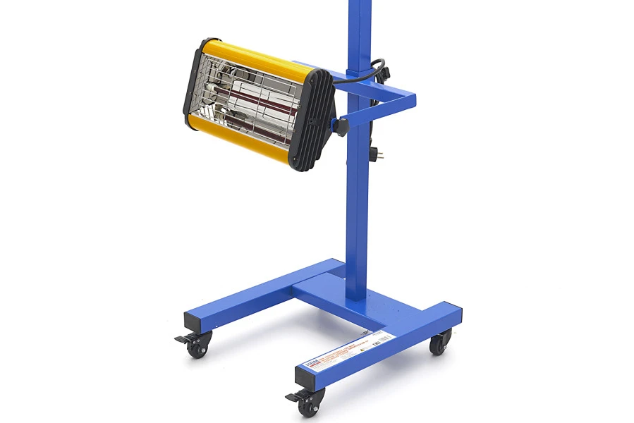 HBM Professionele Infrarood Lakdroger, Droogstraler Op Verrijdbaar Statief 8 HBM Professionele Infrarood Lakdroger, Droogstraler Op Verrijdbaar Statief - Afbeelding 8