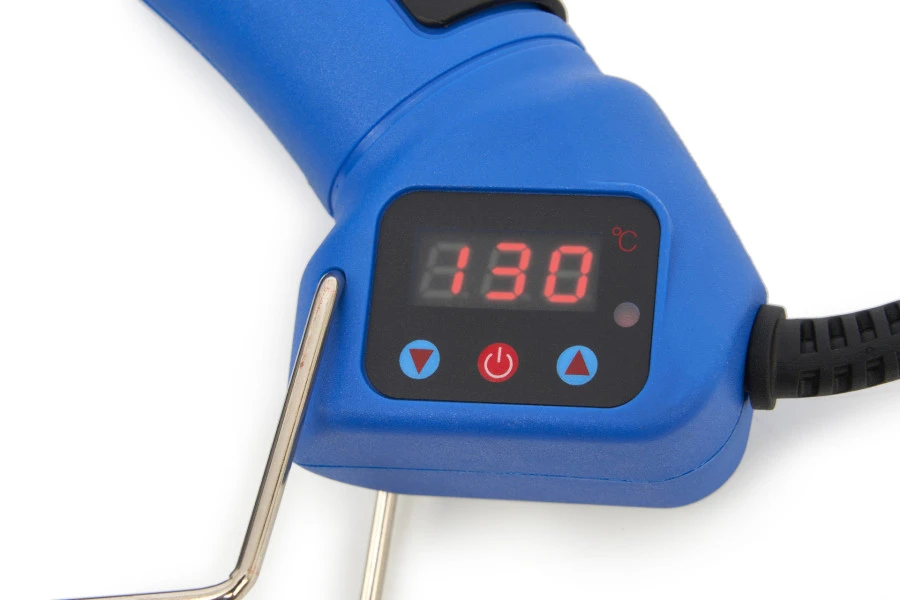 HBM 500 Watt 11 Mm. Professioneel Lijmpistool Met Verstelbare Temperatuur En Digitaal Display 5 HBM 500 Watt 11 Mm. Professioneel Lijmpistool Met Verstelbare Temperatuur En Digitaal Display - Afbeelding 5