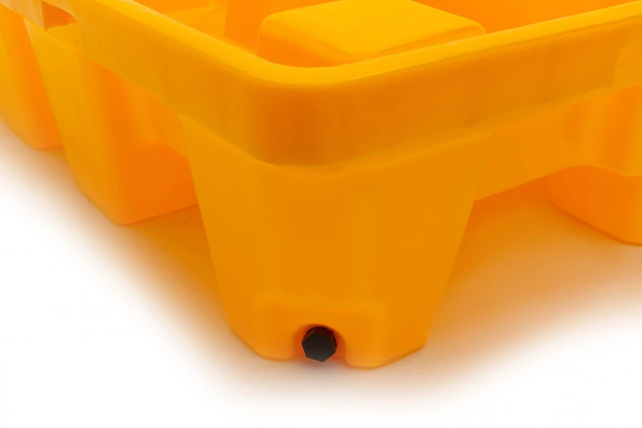 HBM 230 Liter Olievaten Opvangbak, Lekbak Voor 4 Vaten 5 HBM 230 Liter Olievaten Opvangbak, Lekbak Voor 4 Vaten - Afbeelding 5