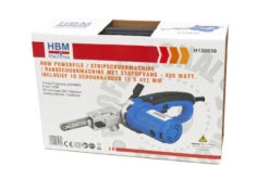 HBM Powerfile / Stripschuurmachine / Bandschuurmachine Met Stofopvang - 400 Watt. Inclusief 10 Schuurbanden -Hbm-machines hbm 421 38.jpg 1200x600 f1b2eebc88
