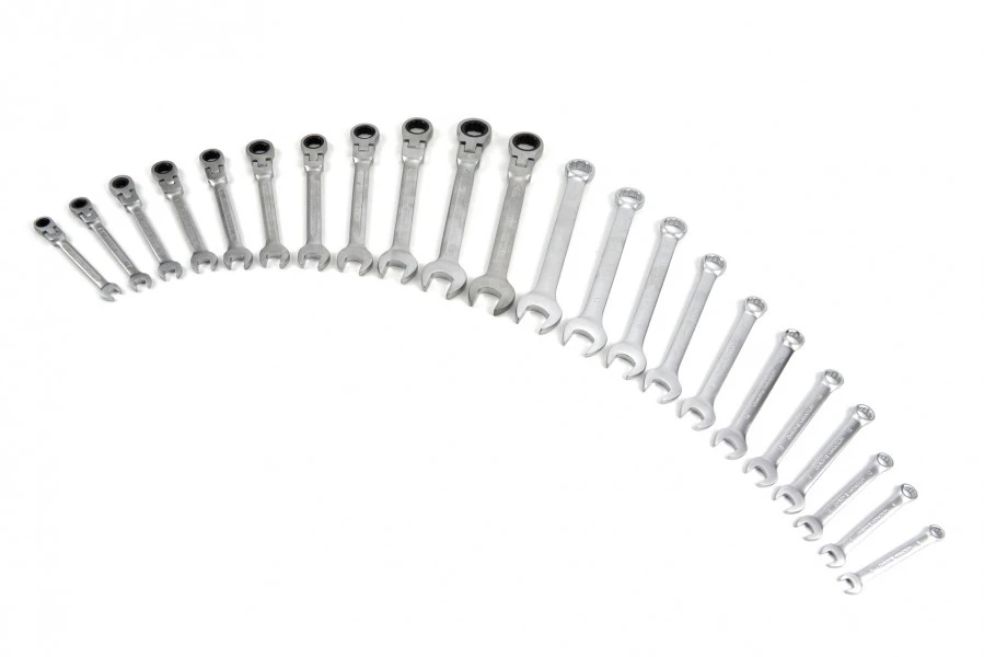 HBM 22 Delige Ring Ratel Steeksleutelset In Carbon Foam Inlay Voor Gereedschapswagen 7 HBM 22 Delige Ring Ratel Steeksleutelset In Carbon Foam Inlay Voor Gereedschapswagen - Afbeelding 7