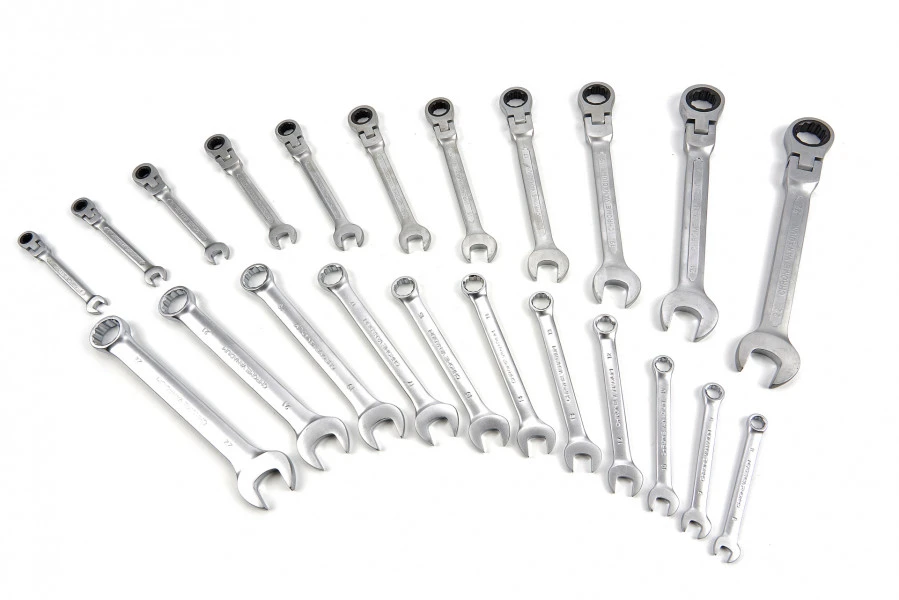 HBM 22 Delige Ring Ratel Steeksleutelset In Carbon Foam Inlay Voor Gereedschapswagen 8 HBM 22 Delige Ring Ratel Steeksleutelset In Carbon Foam Inlay Voor Gereedschapswagen - Afbeelding 8