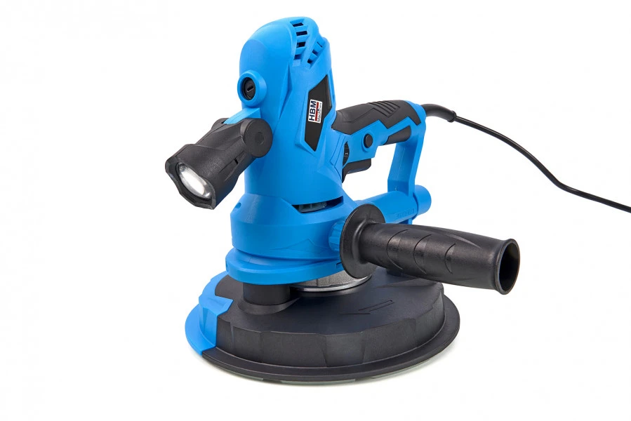 HBM 180 Mm Wand En Plafondschuurmachine - 750 Watt Met LED Lamp 1 HBM 180 Mm Wand En Plafondschuurmachine - 750 Watt Met LED Lamp