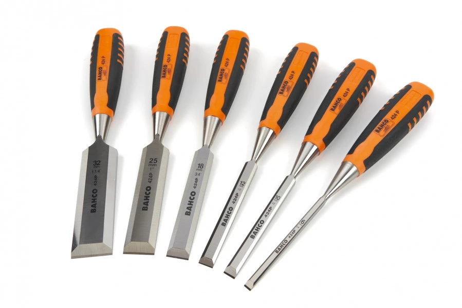 Bahco 424P-S6-EUR 6 Delige Steekbeitelset 2 Bahco 424P-S6-EUR 6 Delige Steekbeitelset - Afbeelding 2