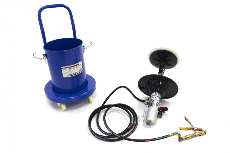 HBM 20 Liter Mobiele Pneumatische Vetpomp 300-400 Bar Persdruk 6 HBM 20 Liter Mobiele Pneumatische Vetpomp 300-400 Bar Persdruk - Afbeelding 6