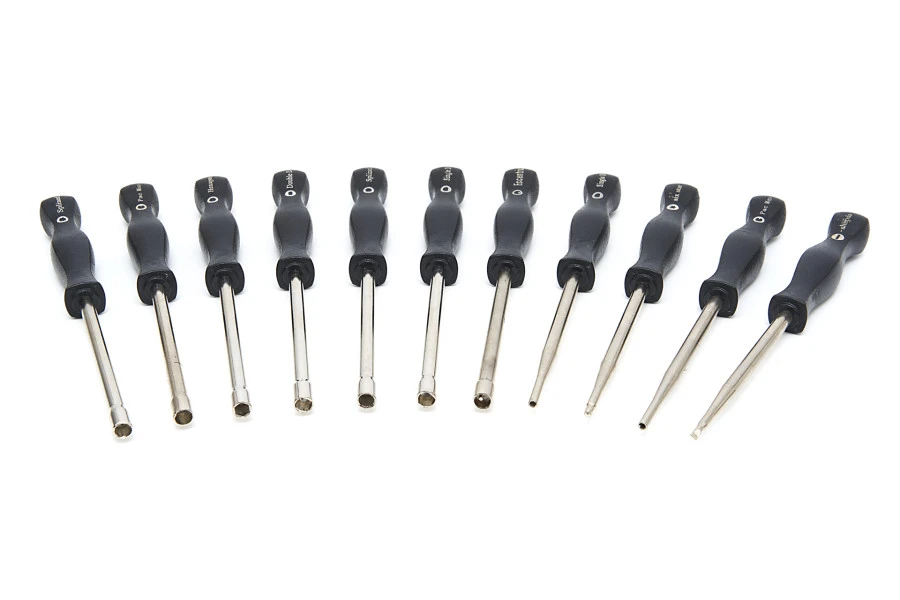 HBM 11 Delige Carburateur Schroevendraaierset, Afstelgereedschapset 2 HBM 11 Delige Carburateur Schroevendraaierset, Afstelgereedschapset - Afbeelding 2