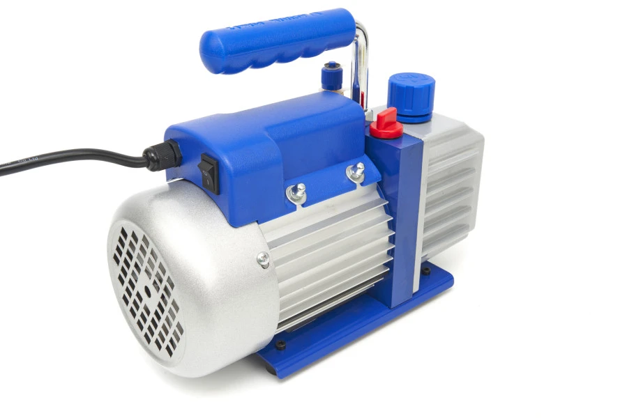 HBM Vacuümpomp 1 Traps Met 2 Voudige Manometerset 85 Liter Per Minuut 3 HBM Vacuümpomp 1 Traps Met 2 Voudige Manometerset 85 Liter Per Minuut - Afbeelding 3