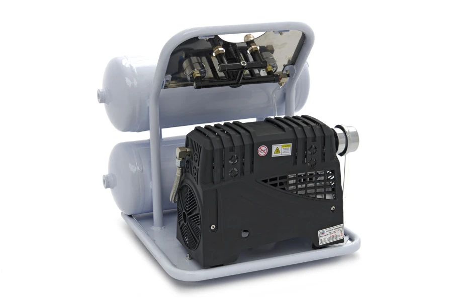 HBM 20 Liter Professionele Low Noise Compressor - Model 2 4 HBM 20 Liter Professionele Low Noise Compressor - Model 2 - Afbeelding 4