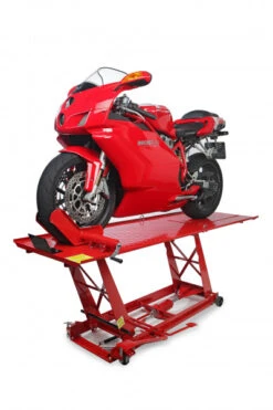 HBM 300 Motorheftafel Hydraulisch Met Luxe Voorwielklem - Rood 21 HBM 300 Motorheftafel Hydraulisch Met Luxe Voorwielklem - Rood -Hbm-machines hbm p 0323.jpg 1200x600 14f5bebc88