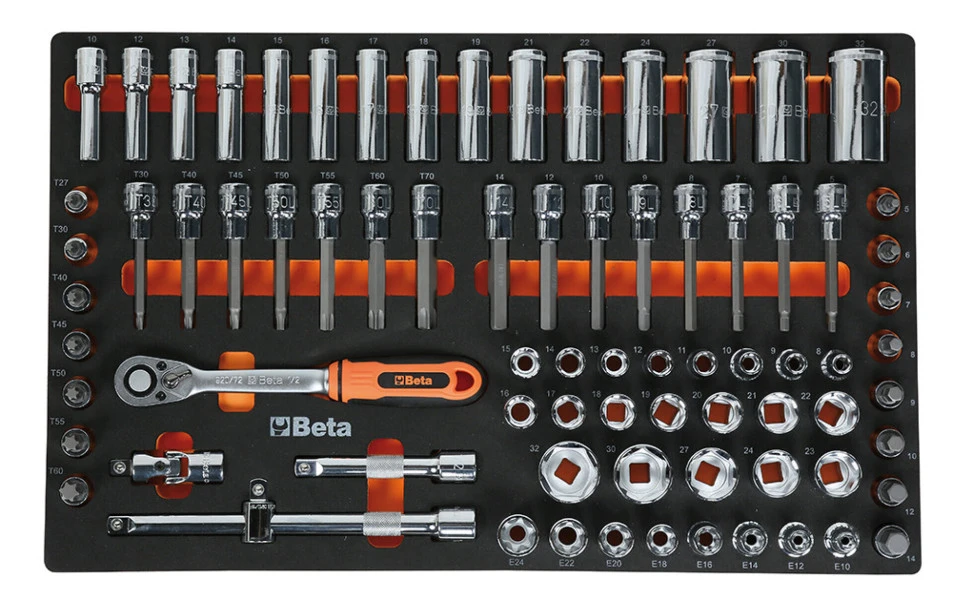 Beta Gevulde Gereedschapswagen 2400S O7/E-M5 - 343-delig 5 Beta Gevulde Gereedschapswagen 2400S O7/E-M5 - 343-delig - Afbeelding 5