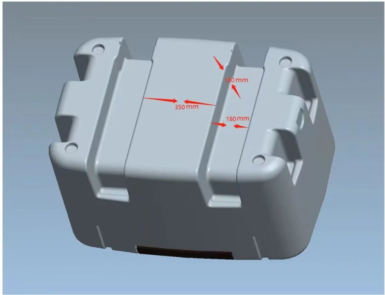 HBM 12 Volt 400 Liter Kunststof Mobiele Dieseltank 13 HBM 12 Volt 400 Liter Kunststof Mobiele Dieseltank - Afbeelding 13